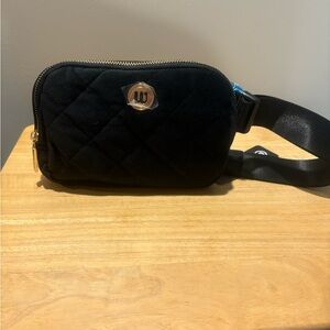 WANTABLE Black Waist Bag
